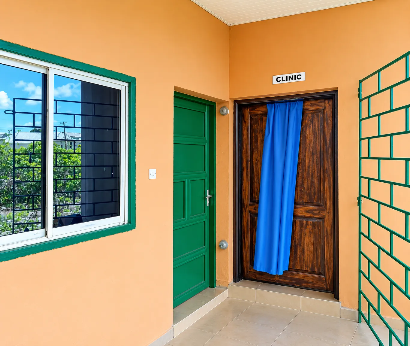 Clinic area at FTC Enugu